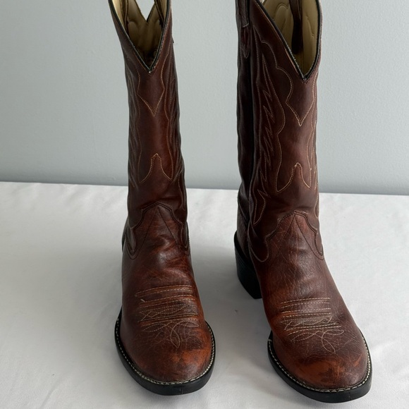 Bronco Men’s Boots 9.5 D American Made - Picture 5 of 16